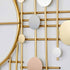 Geometric Metal Wall Clock
